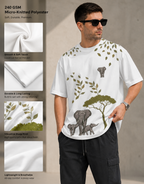 Premium Elephant Oversized T-Shirt