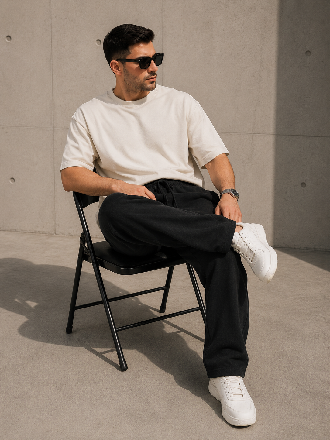 Unisex Black Sweatpants