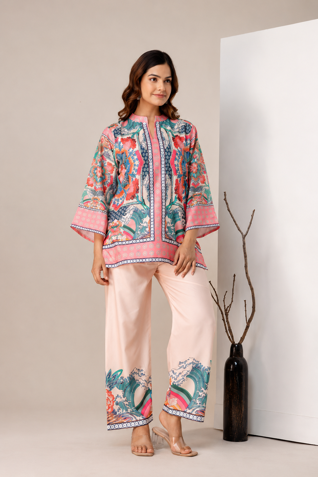 Short Kurti for Women with Dupatta & Bottomwear